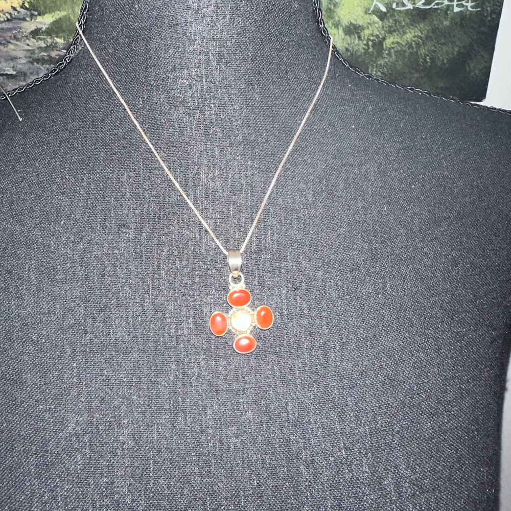 Sterling Silver Necklace with Pendant